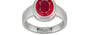 Sterling Silver Ruby Ring Rare Quality (R3)