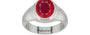 Sterling Silver Ruby Ring Rare Quality (R7)