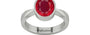 Sterling Silver Ruby Ring Rare Quality (R9)