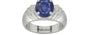 Sterling Silver Thailand Blue Sapphire Ring Fine Quality (R4)