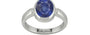 Sterling Silver Thailand Blue Sapphire Ring Fine Quality (R6)