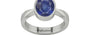 Sterling Silver Thailand Blue Sapphire Ring Fine Quality (R9)