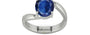 Sterling Silver Thailand Blue Sapphire Ring Limited Quality (R2)