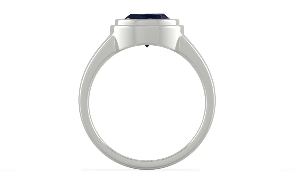 Sterling Silver Thailand Blue Sapphire Ring Limited Quality (R3)