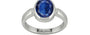 Sterling Silver Thailand Blue Sapphire Ring Limited Quality (R6)