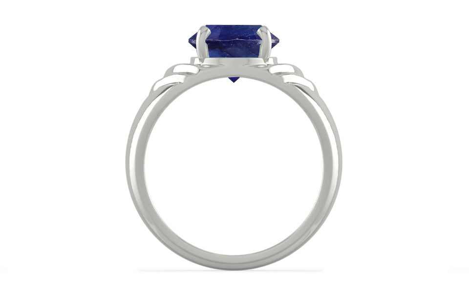 Sterling Silver Thailand Blue Sapphire Ring Prime Quality (R4)
