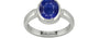 Sterling Silver Thailand Blue Sapphire Ring Prime Quality (R6)
