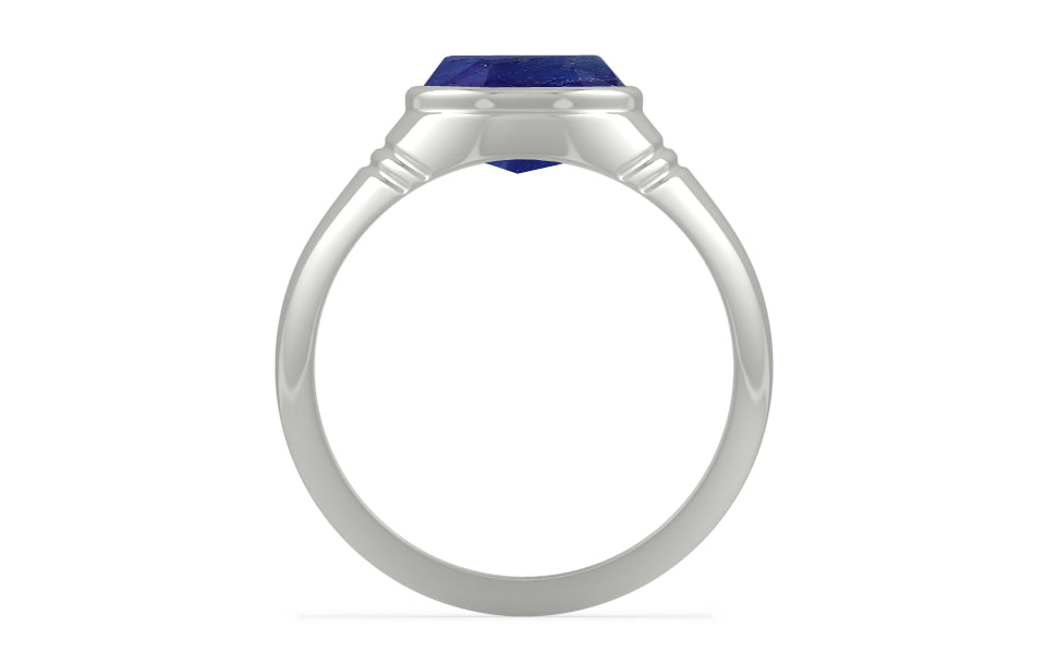 Sterling Silver Thailand Blue Sapphire Ring Prime Quality (R7)