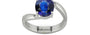 Sterling Silver Thailand Blue Sapphire Ring Rare Quality (R2)