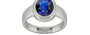 Sterling Silver Thailand Blue Sapphire Ring Rare Quality (R3)