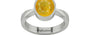 Sterling Silver Thailand Yellow Sapphire Ring Fine Quality (R9)