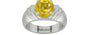 Sterling Silver Thailand Yellow Sapphire Ring Limited Quality (R4)