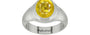 Sterling Silver Thailand Yellow Sapphire Ring Limited Quality (R7)