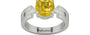 Sterling Silver Thailand Yellow Sapphire Ring Limited Quality (R8)