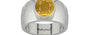 Sterling Silver Thailand Yellow Sapphire Ring Prime Quality (R1)
