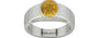 Sterling Silver Thailand Yellow Sapphire Ring Prime Quality (R10)