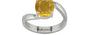 Sterling Silver Thailand Yellow Sapphire Ring Prime Quality (R2)
