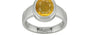 Sterling Silver Thailand Yellow Sapphire Ring Prime Quality (R3)