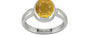 Sterling Silver Thailand Yellow Sapphire Ring Prime Quality (R6)