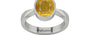 Sterling Silver Thailand Yellow Sapphire Ring Prime Quality (R9)