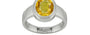 Sterling Silver Thailand Yellow Sapphire Ring Rare Quality (R3)