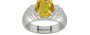 Sterling Silver Thailand Yellow Sapphire Ring Rare Quality (R4)