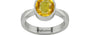 Sterling Silver Thailand Yellow Sapphire Ring Rare Quality (R9)