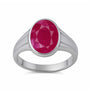Stylish Ruby 925 Sterling Silver Ring for Women