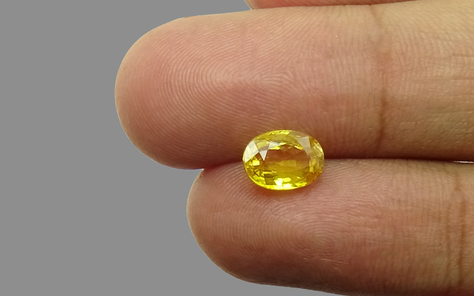 Thailand Yellow Sapphire - 2.05 Carat Limited Quality BYS-6538