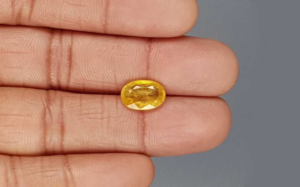 Thailand Yellow Sapphire - 3.48 Carat Prime Quality BYS-6755