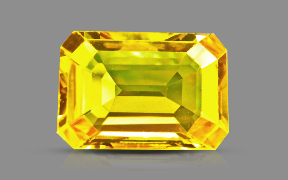 Thailand Yellow Sapphire - 3.72 Carat Rare Quality BYS-6677
