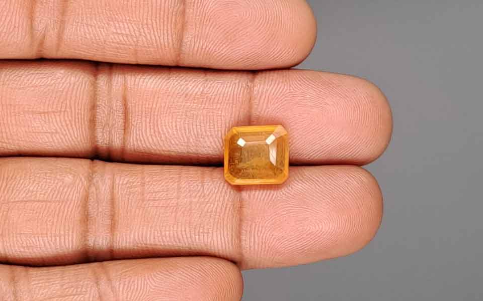 Thailand Yellow Sapphire - 5.89 Carat Rare Quality BYSGF-12178