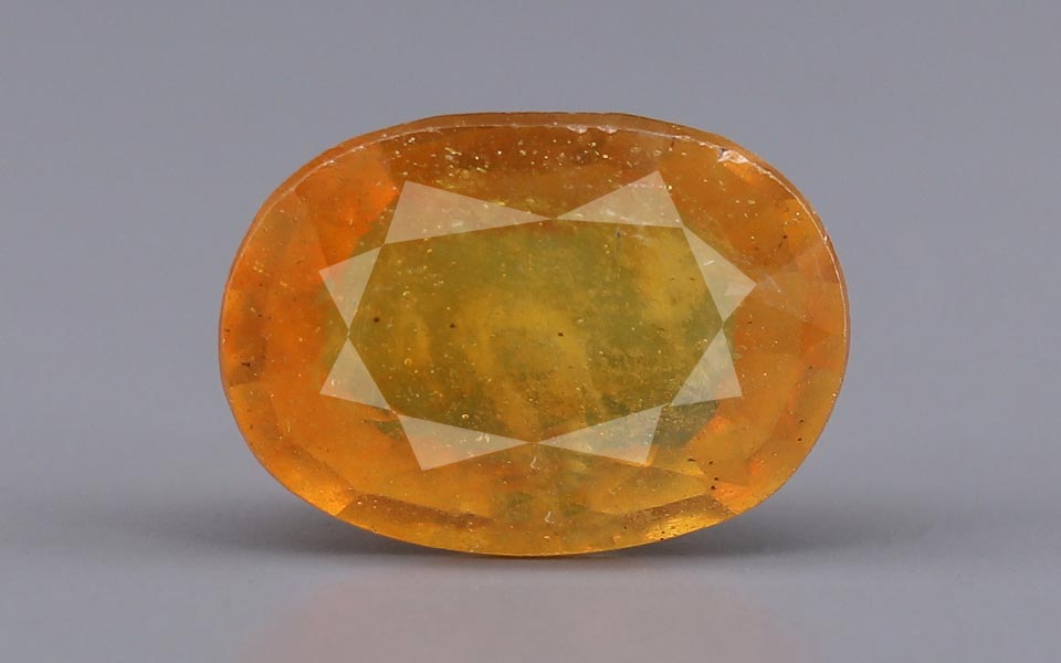 Thailand Yellow Sapphire - 6.20 Carat Rare Quality BYSGF-12216