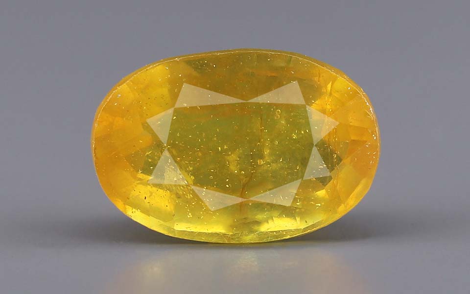 Thailand Yellow Sapphire - 6.77 Carat Rare Quality BYSGF-12205