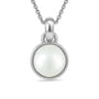 Timeless Sterling Silver Pearl Pendant