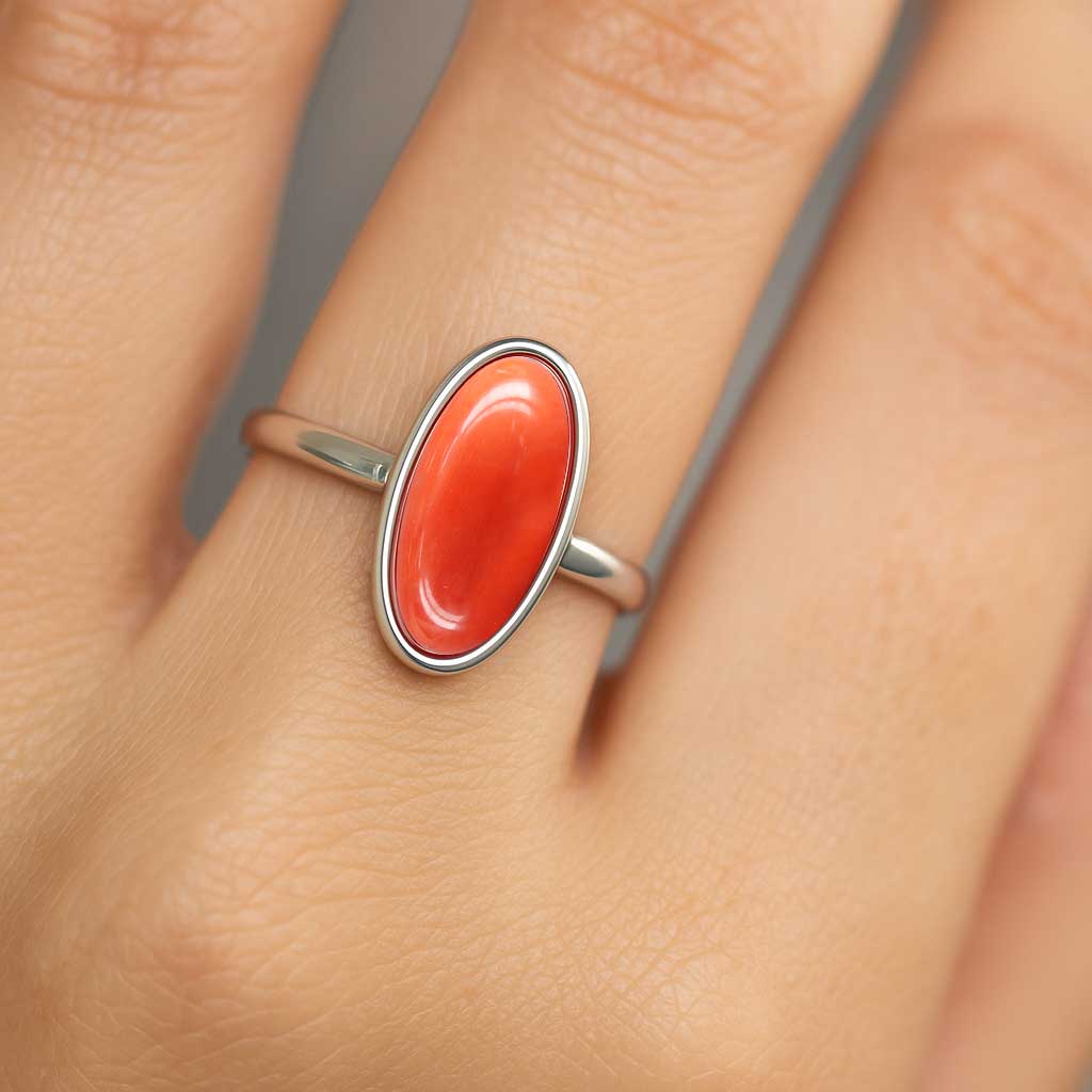 Red Rings | Buy Red Stone Ring Online at Best Price