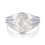Vintage Sterling Silver Zircon Men’s Ring