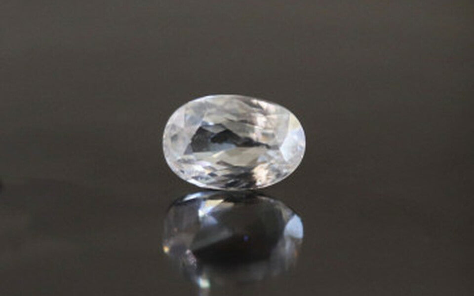 White Zircon - NZ 17031 (Origin - Ceylon) Limited - Quality