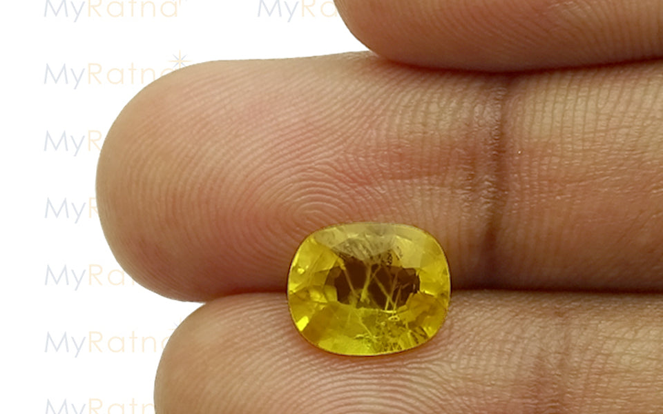 Thailand Yellow Sapphire - 3.68 Carat Prime Quality BYS-6520