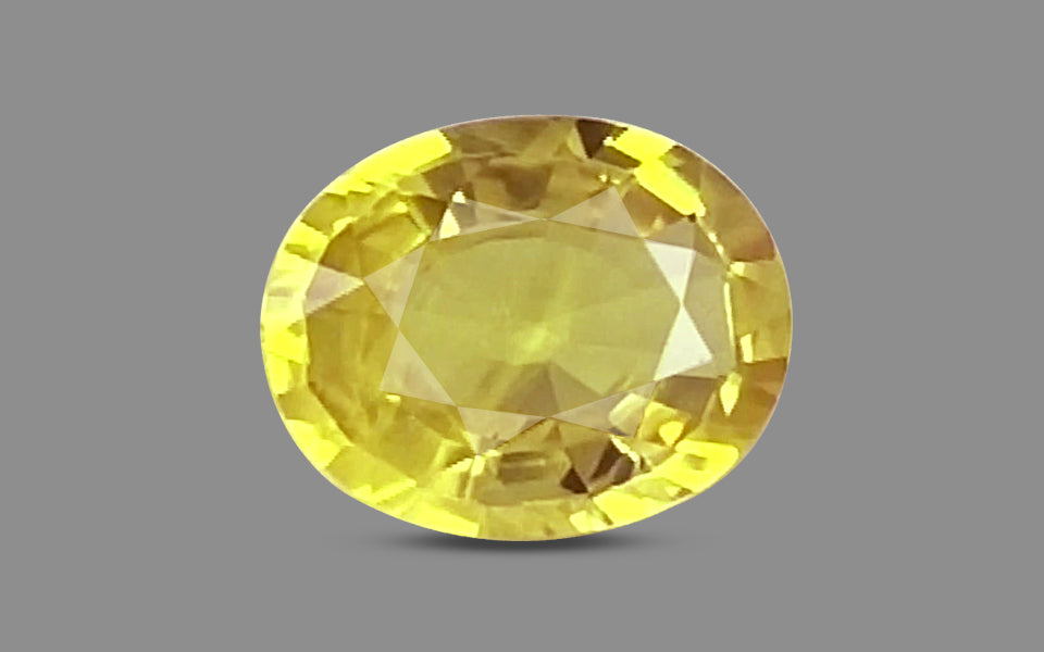 Thailand Yellow Sapphire - 3.81 Carat Prime Quality BYS-6624