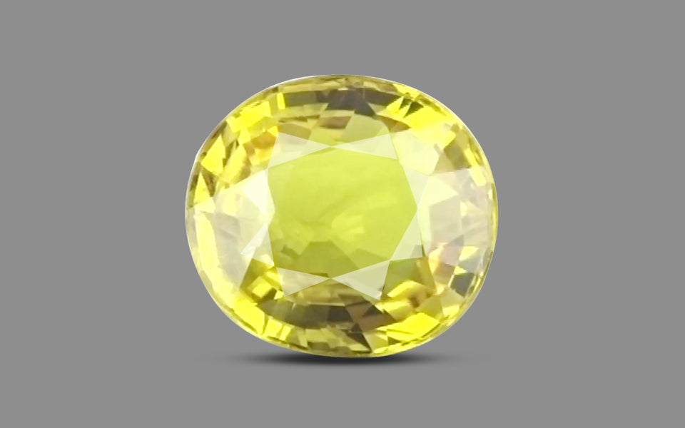 Thailand Yellow Sapphire - 4.56 Carat Rare Quality BYS-6702