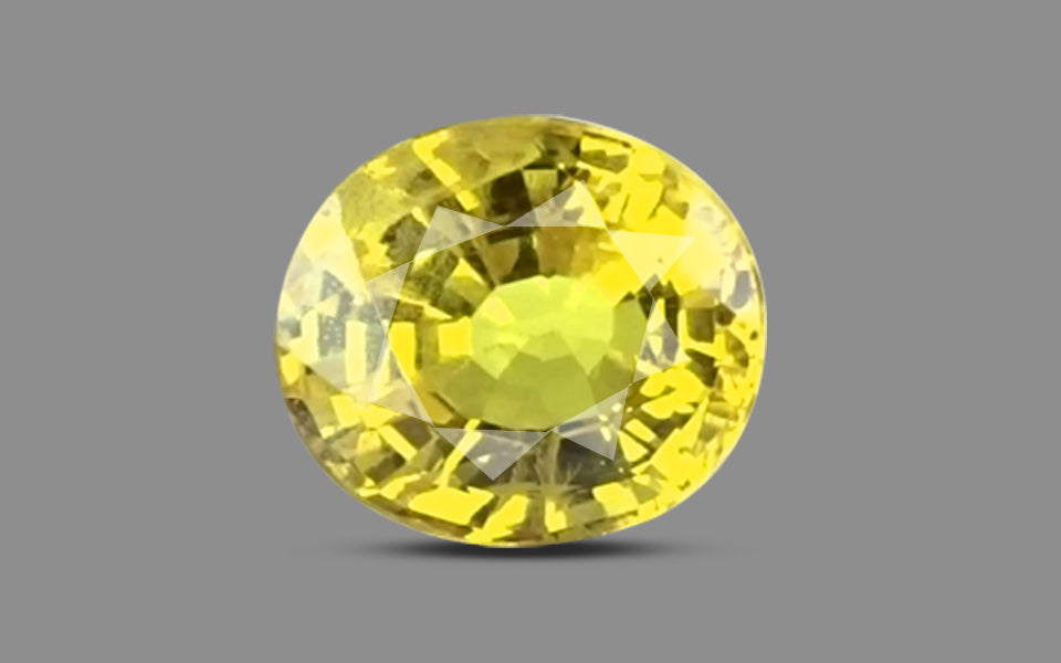 Yellow Sapphire - 4.07 Carats
