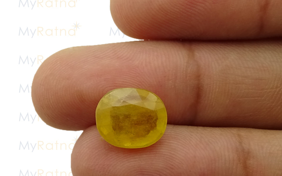 Thailand Yellow Sapphire - 5.75 Carat Fine Quality BYSGF-12015