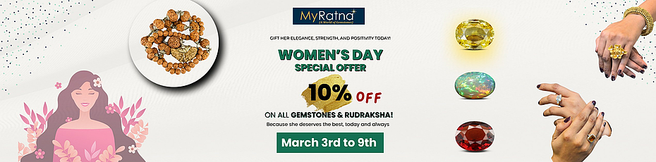 Gemstone Product Page Women's Day Special Offer 2025 - MyRatna