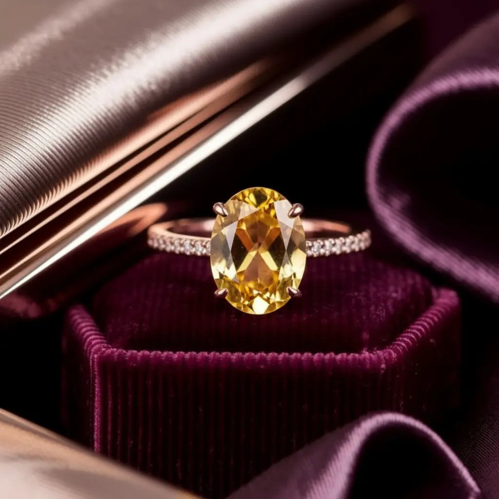 Buy Natural Yellow Sapphire (Pukhraj) Ring Jewellery Online at the Best Price in India.