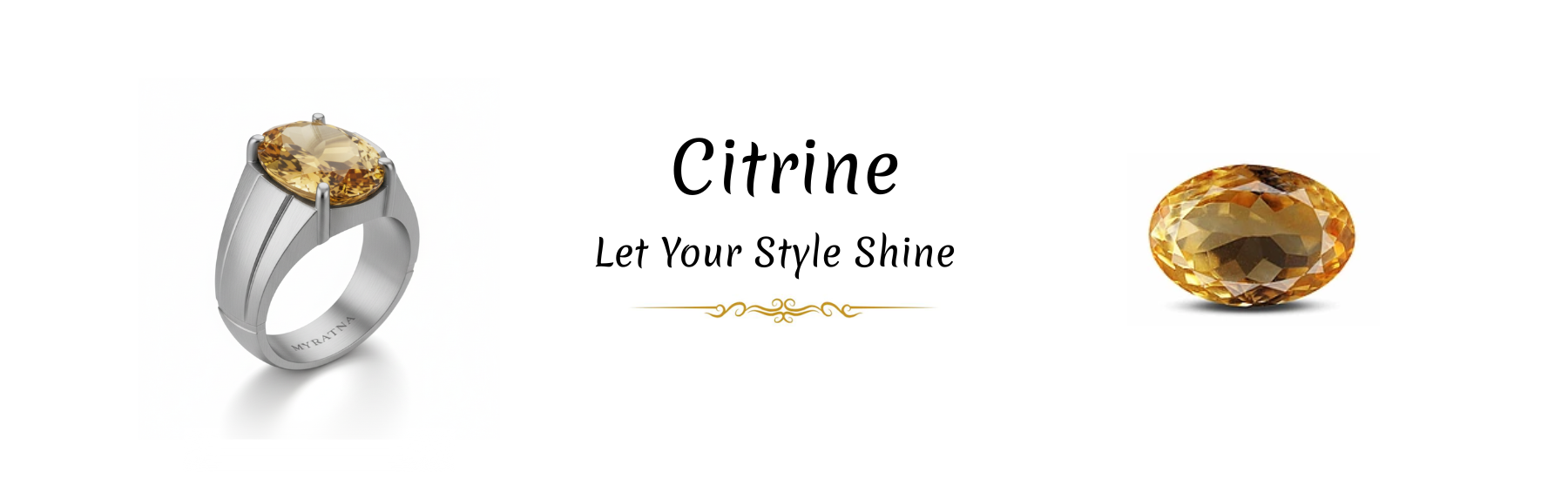 Buy Citrine Gemstone | Natural Citrine Stone Online at Best Price in India