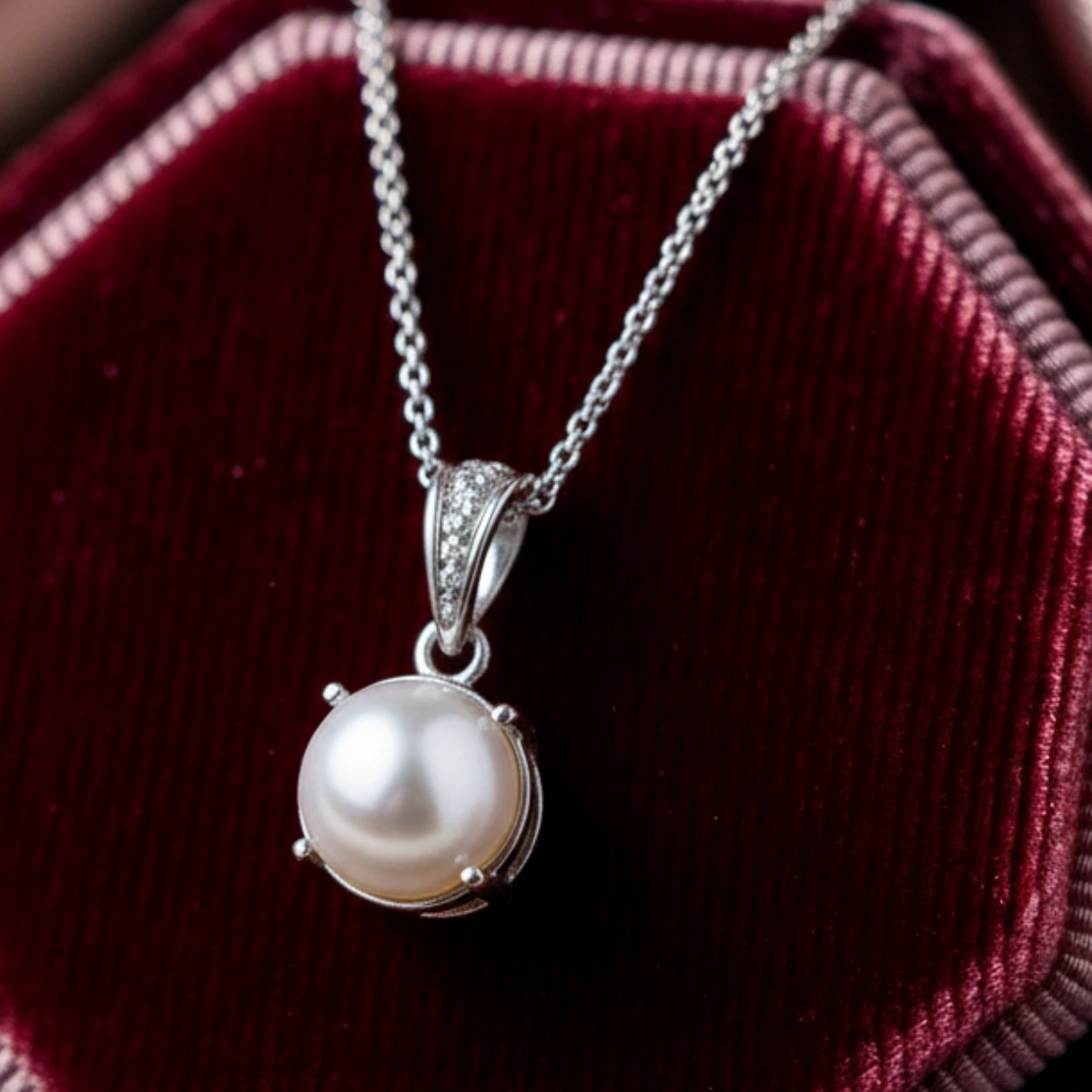Pearl - Moti Gemstone Pendant