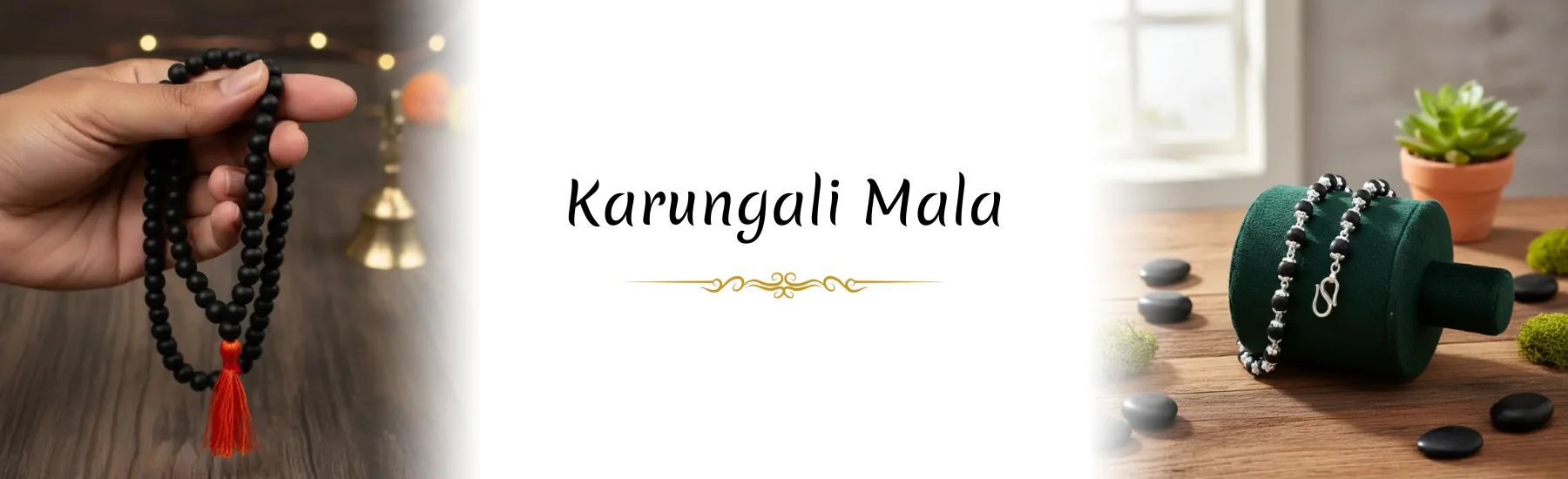 Buy Original Karungali Malai 108 Beads Mala | கருங்காலி மாலை