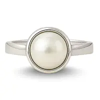 Pearl Engagement Rings