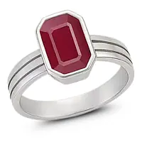 Ruby Stone Ring for Men